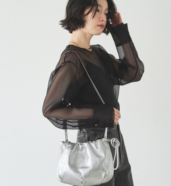  「レザー巾着4WAYショルダーバッグ」|ショルダー・メッセンジャー|