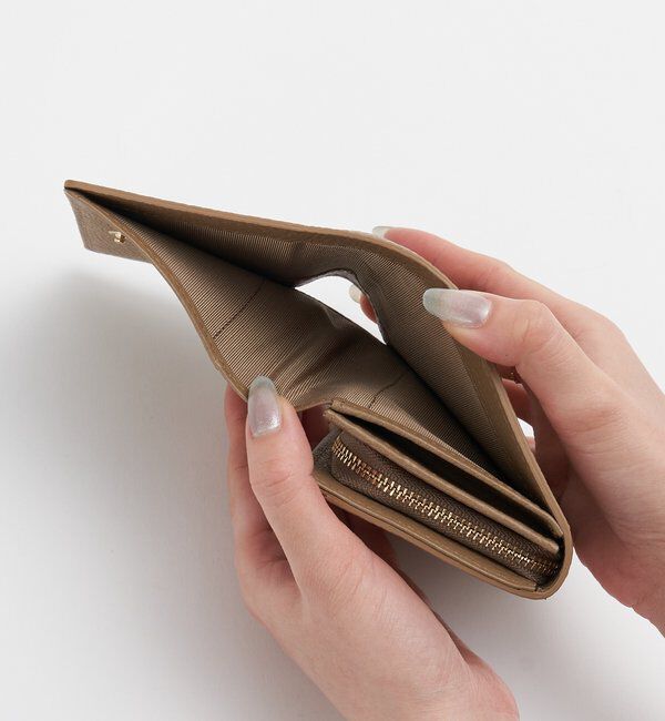  「サークルプレートハーフウォレット」|財布|