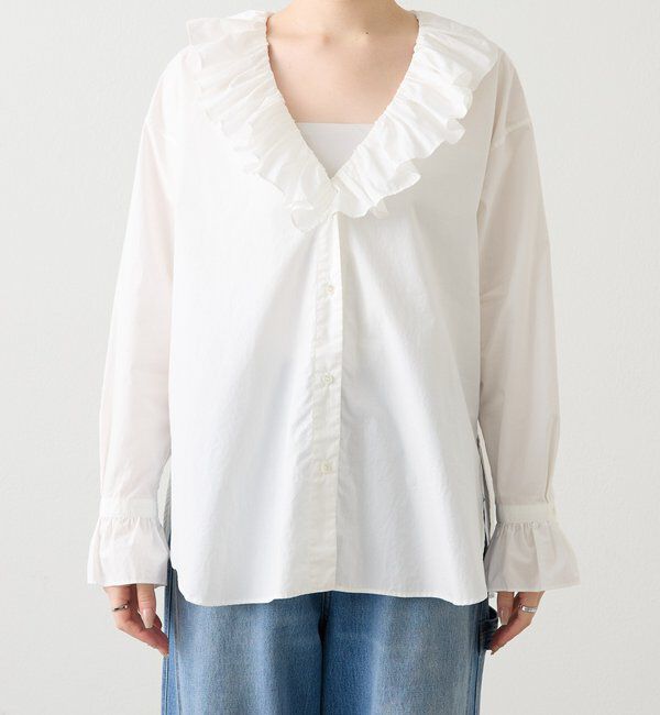  「ラッフルシャツ」|シャツ・ブラウス|