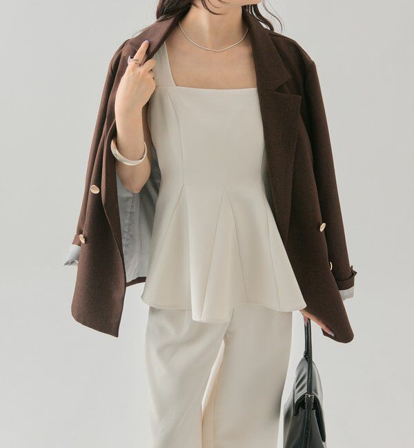  「ツイードペプラムビスチェSETUP」|その他|