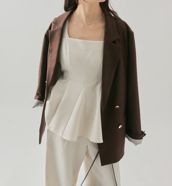  「ツイードペプラムビスチェSETUP」|その他|