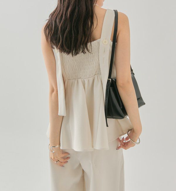  「ツイードペプラムビスチェSETUP」|その他|