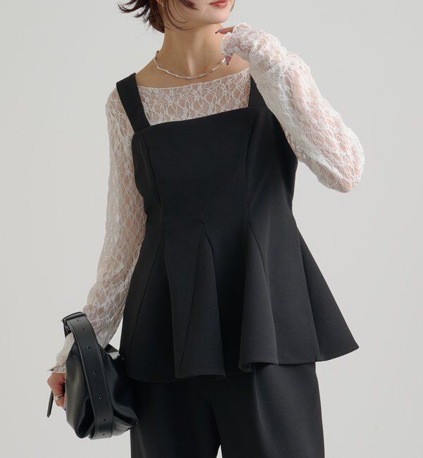  「ツイードペプラムビスチェSETUP」|その他|