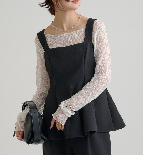  「ツイードペプラムビスチェSETUP」|その他|