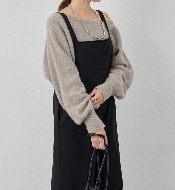  「《累計1.5万枚突破！》《全骨格細見え》カットジョーゼットキャミサロペット」|オールインワン|