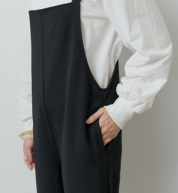  「《累計1.5万枚突破！》《全骨格細見え》カットジョーゼットキャミサロペット」|オールインワン|