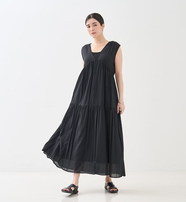 collex「【WEB限定】シアーメランジワンピース」|ワンピース|