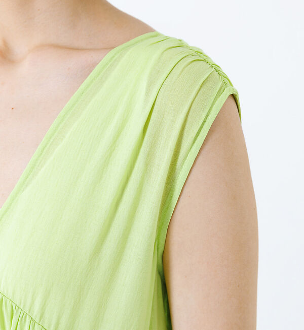 collex「【WEB限定】シアーメランジワンピース」|ワンピース|