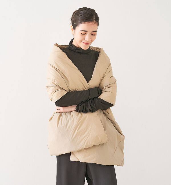 collex「【TAION】リバーシブルダウンストール」|マフラー|