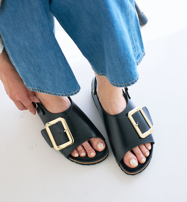 collex「【WEB限定】【PLAKTON/プラクトン】バックルサンダル」|サンダル|