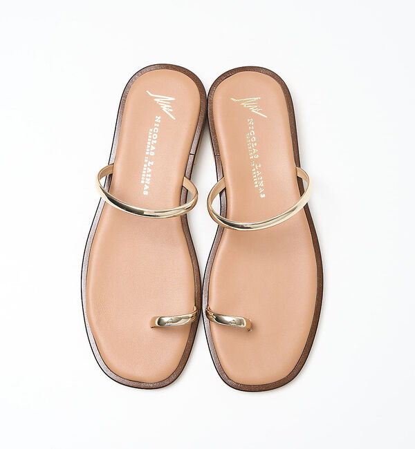 collex「【NICOLAS LAINAS/ニコラスライナス】フラットサンダル」|サンダル|