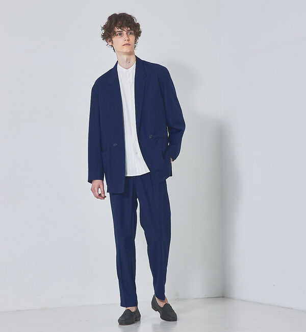 ABAHOUSE「【セットアップ対応】セミダブル オーバー ジャケット」|テーラードジャケット|