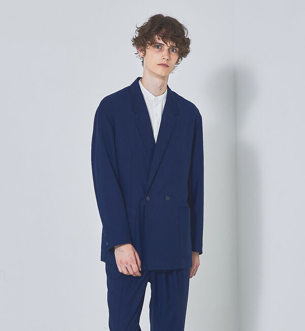 ABAHOUSE「【セットアップ対応】セミダブル オーバー ジャケット」|テーラードジャケット|