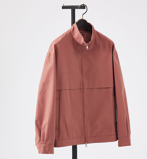 ABAHOUSE「シャンブレーツイル　スタンドカラーブルゾン / ショートブルゾン」|ブルゾン・スタジャン|