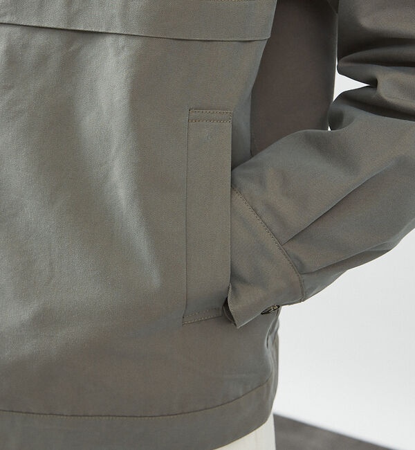 ABAHOUSE「シャンブレーツイル　スタンドカラーブルゾン / ショートブルゾン」|ブルゾン・スタジャン|