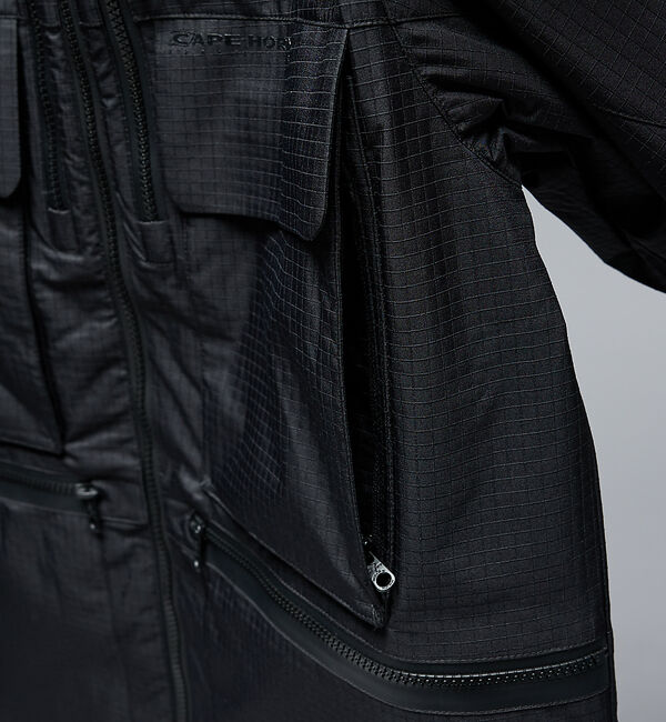 ABAHOUSE「【CAPE HORN】ANTARTICA シンサレート中綿ブルゾン / フーデッ」|ダウン|