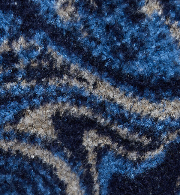 ABAHOUSE「ループシャギー マーブル グラデーションニット」|ニット・セーター|