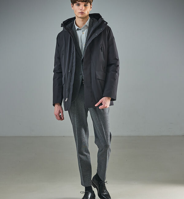 ABAHOUSE「【セットアップ対応】WOOL&times;COTTON ムリネ ジャージー ジャケット /」|テーラードジャケット|