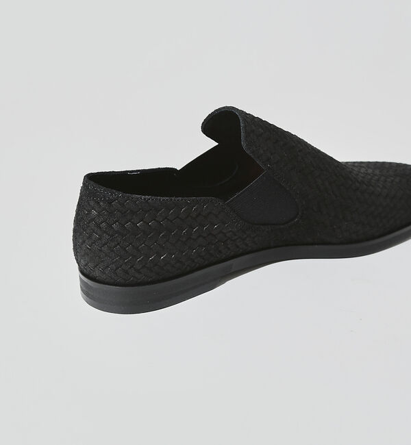 alfredoBANNISTER「【定番木型】メッシュ型押し / サイドゴア レザースリッポン」|その他|