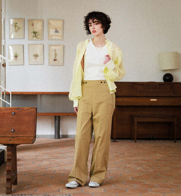 Rouge vif「サスペンダー付き2WAYワイドパンツ」|その他|