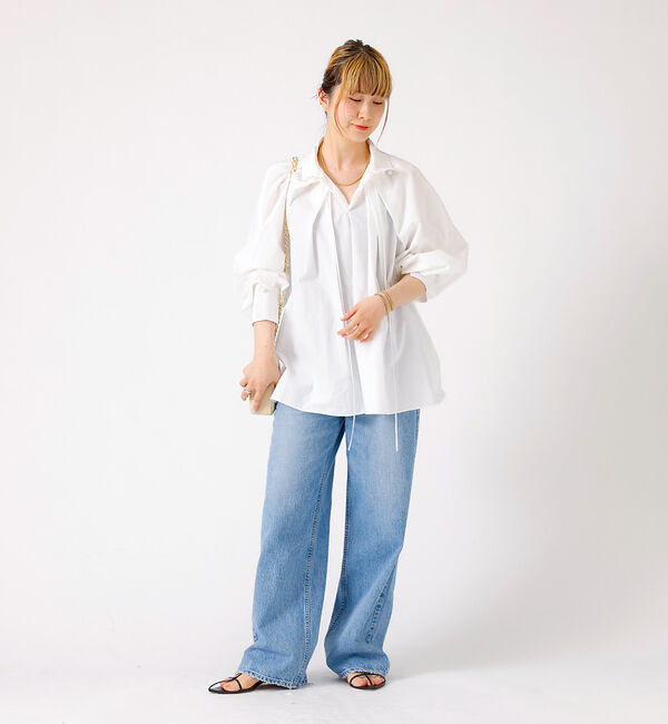 Rouge vif「ハイネックリボンブラウス」|シャツ・ブラウス|