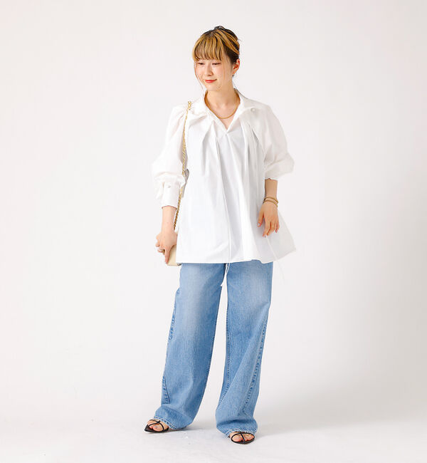 Rouge vif「ハイネックリボンブラウス」|シャツ・ブラウス|