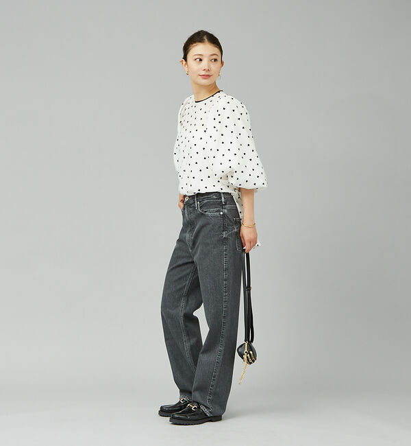 Rouge vif「ハートフロッキーブラウス」|シャツ・ブラウス|