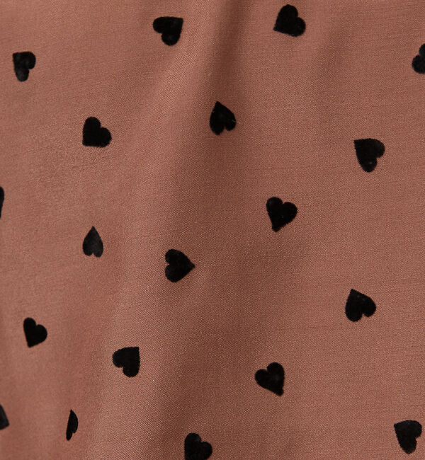 Rouge vif「ハートフロッキーブラウス」|シャツ・ブラウス|