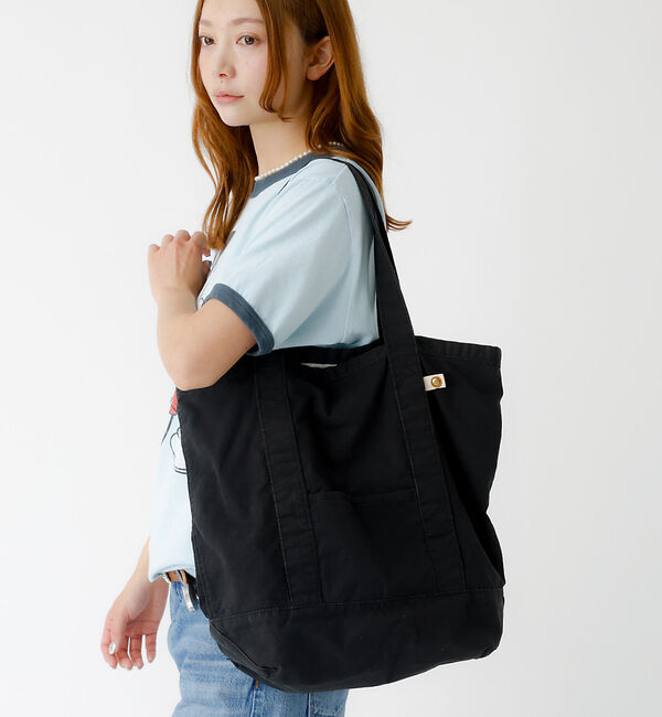 Rouge vif「【MASTER & CO】チノトートバッグ / 日本製 / レオパード / 迷彩」|トートバッグ|ブラック