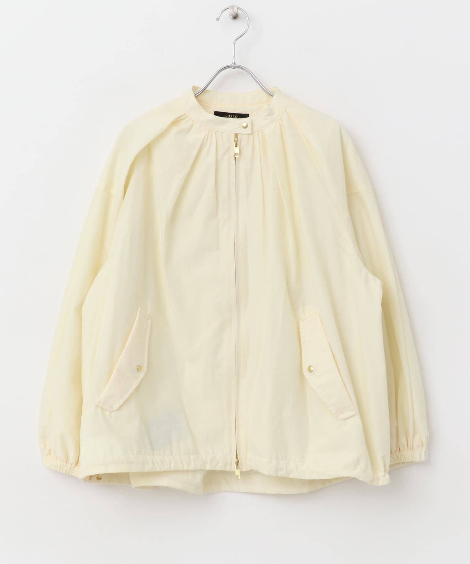 URBAN RESEARCH ROSSO「ギャザーボリュームブルゾン」|ブルゾン・スタジャン|