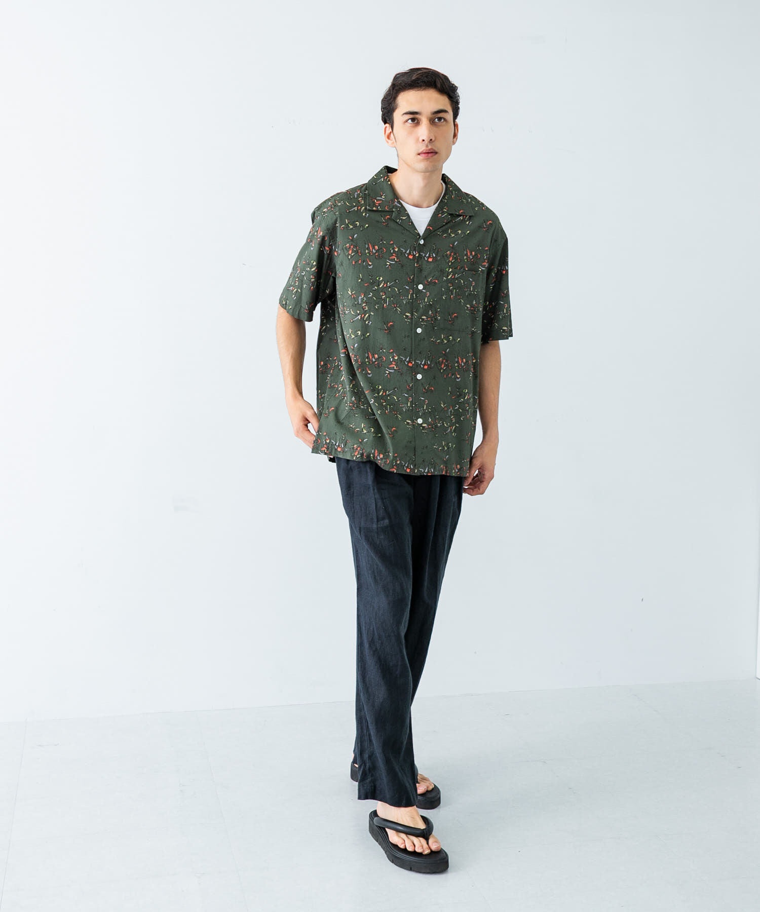 URBAN RESEARCH「LONGCHAMP PRINT SHIRTS」|シャツ・ブラウス|