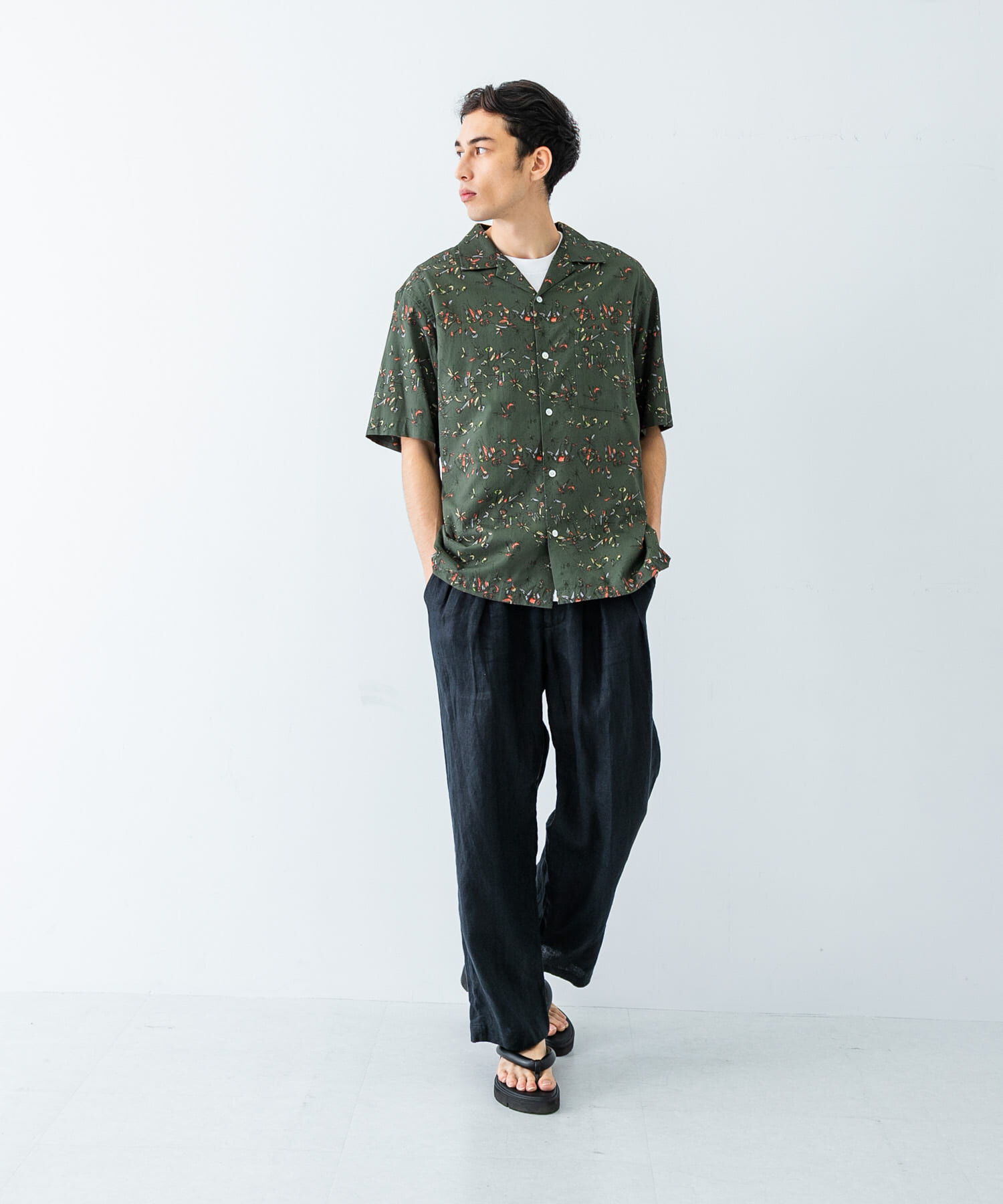 URBAN RESEARCH「LONGCHAMP PRINT SHIRTS」|シャツ・ブラウス|