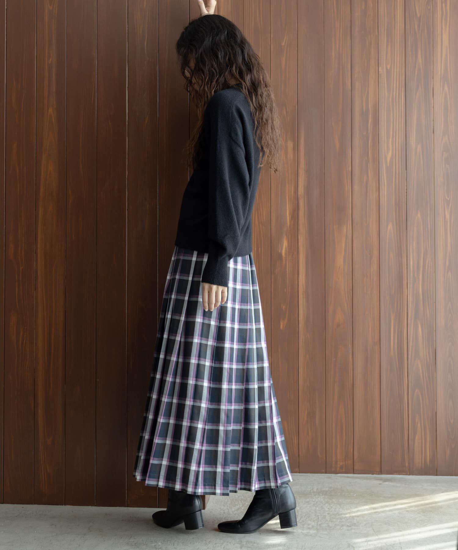 Sonny Label 「チェックプリーツイージースカート」|スカート|