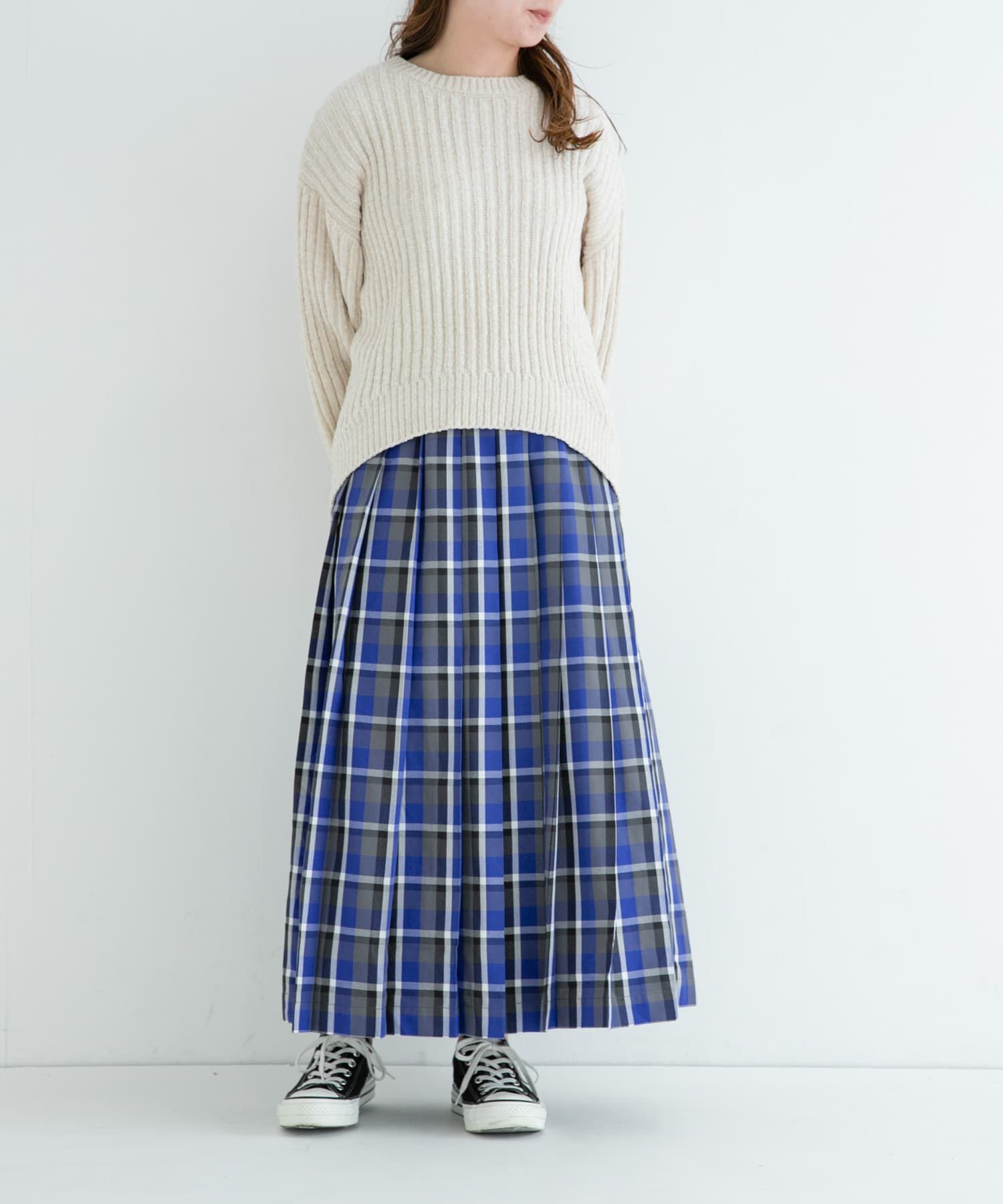 Sonny Label 「チェックプリーツイージースカート」|スカート|