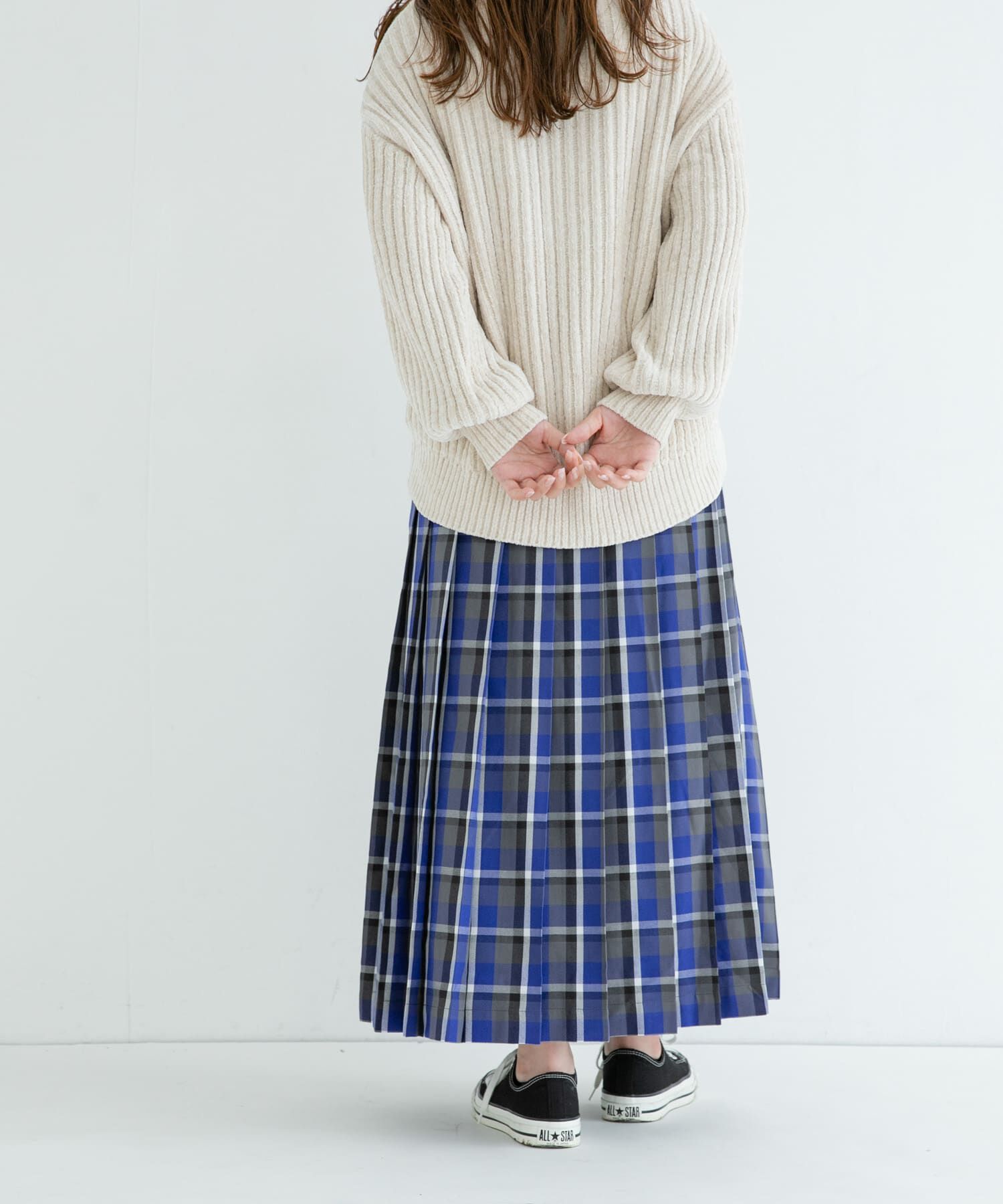 Sonny Label 「チェックプリーツイージースカート」|スカート|