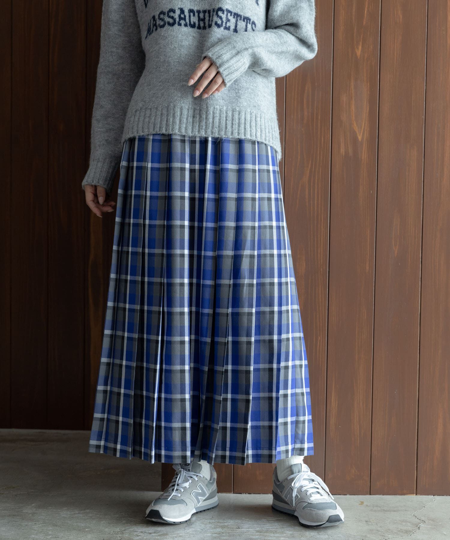 Sonny Label 「チェックプリーツイージースカート」|スカート|