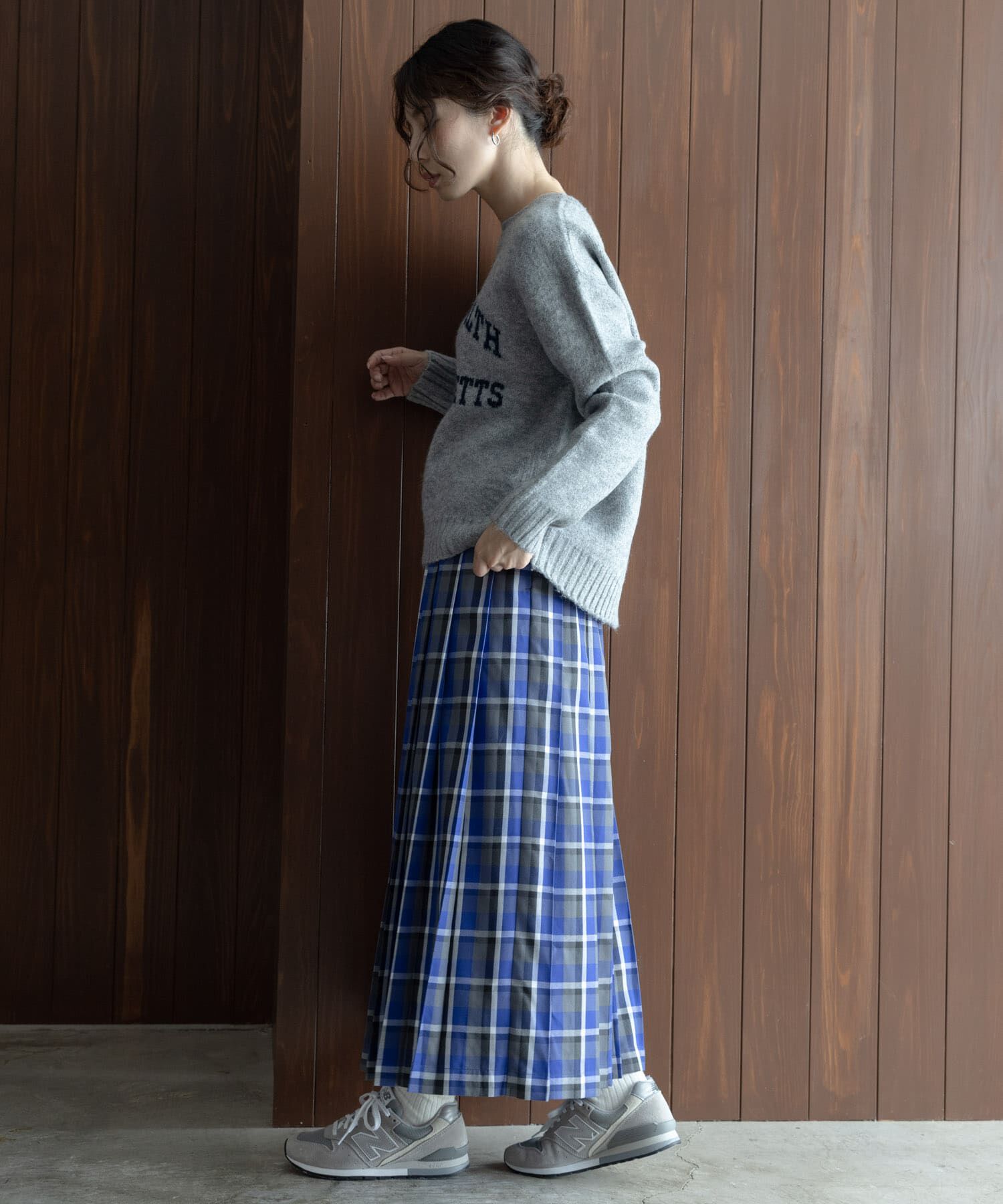 Sonny Label 「チェックプリーツイージースカート」|スカート|