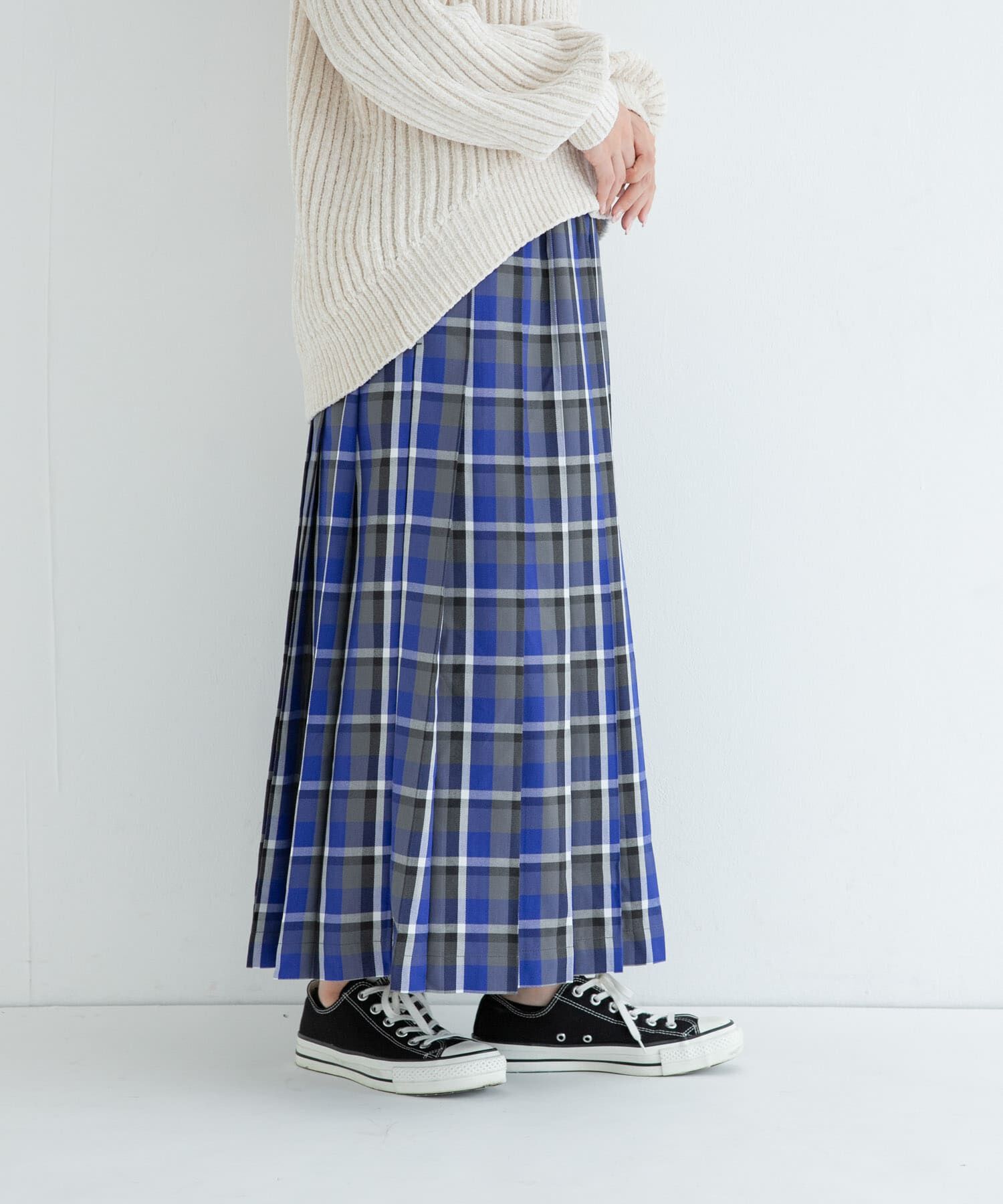 Sonny Label 「チェックプリーツイージースカート」|スカート|