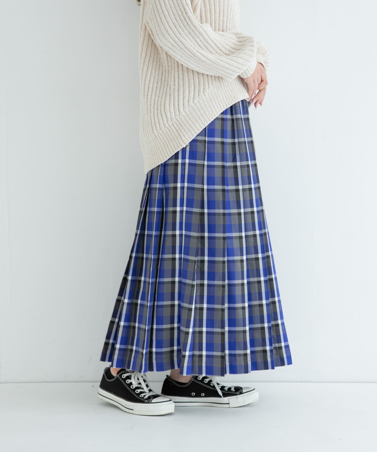 Sonny Label 「チェックプリーツイージースカート」|スカート|