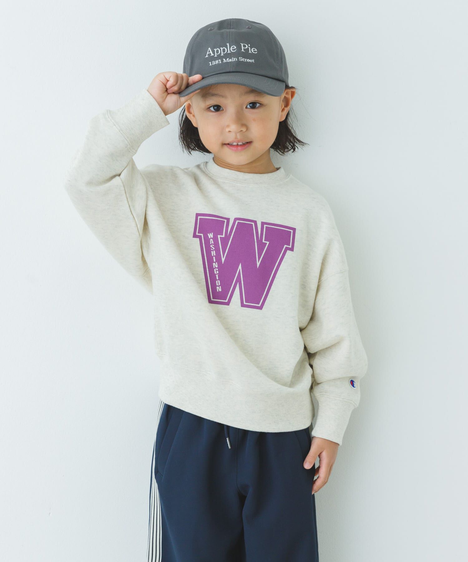 URBAN RESEARCH DOORS「『別注』Champion&times;DOORS　ロゴスウェット(KIDS)」|その他|