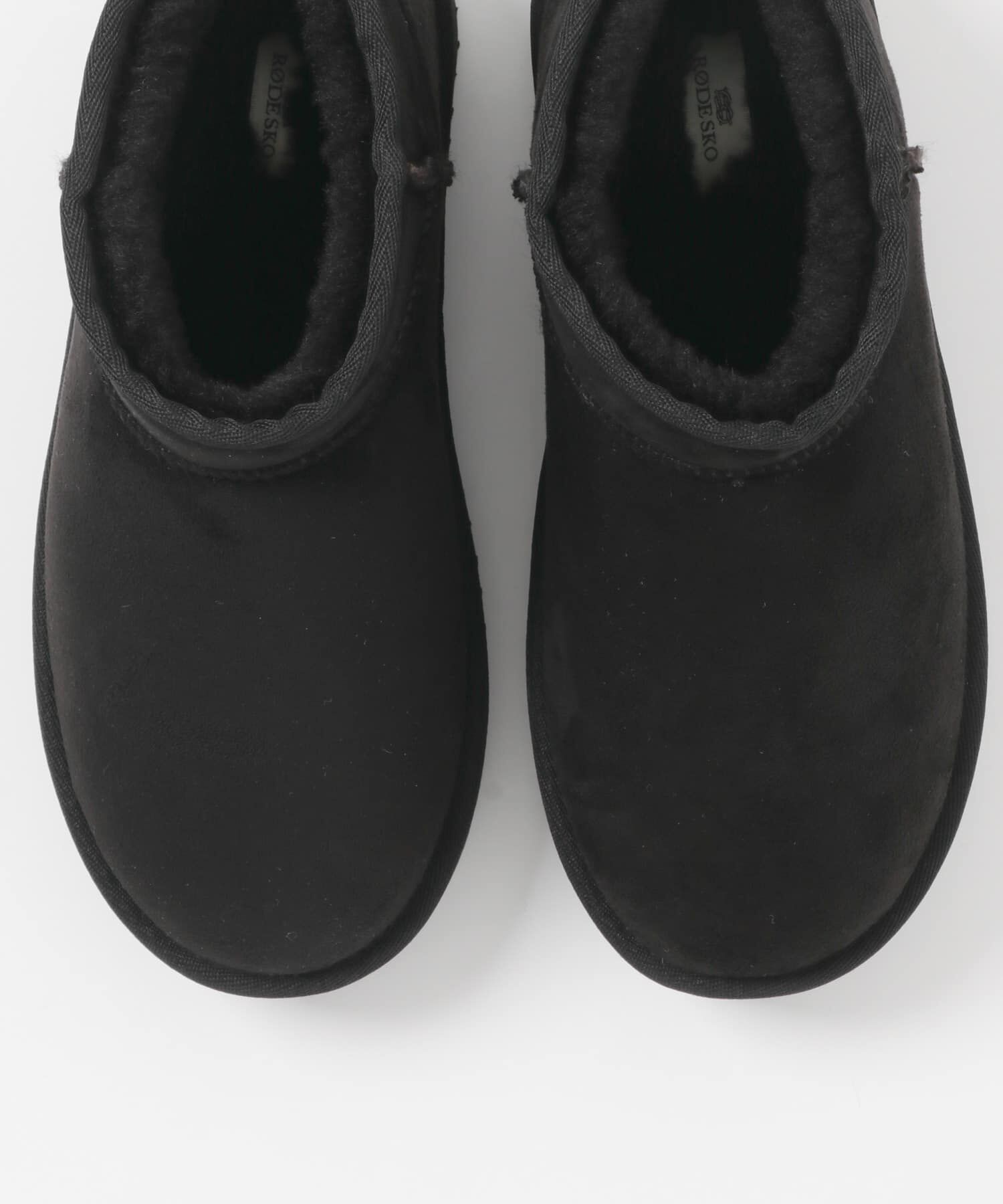 RODE SKO「撥水フラッフィームートンブーツ」|ショートブーツ|