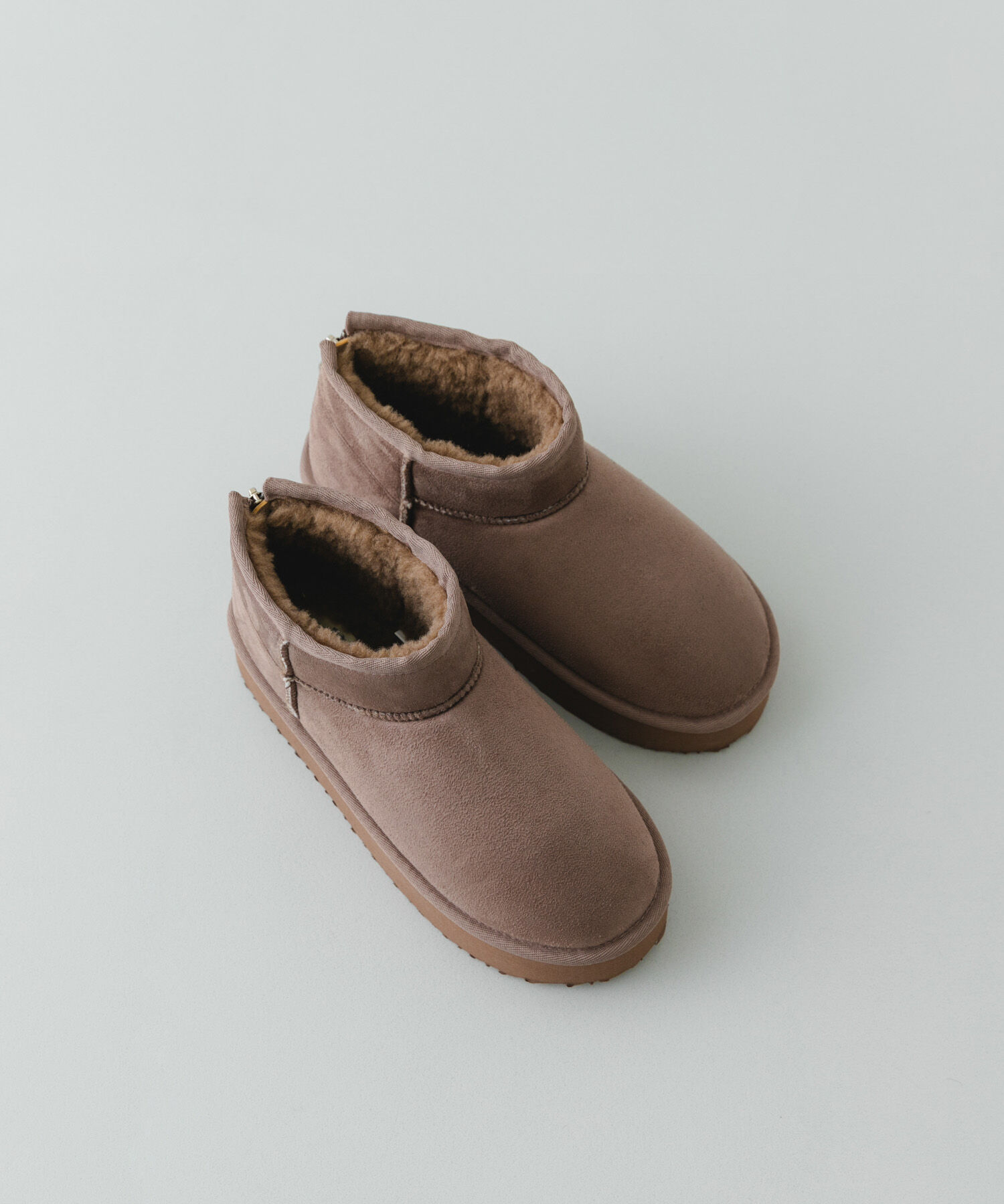 RODE SKO「撥水フラッフィームートンブーツ」|ショートブーツ|