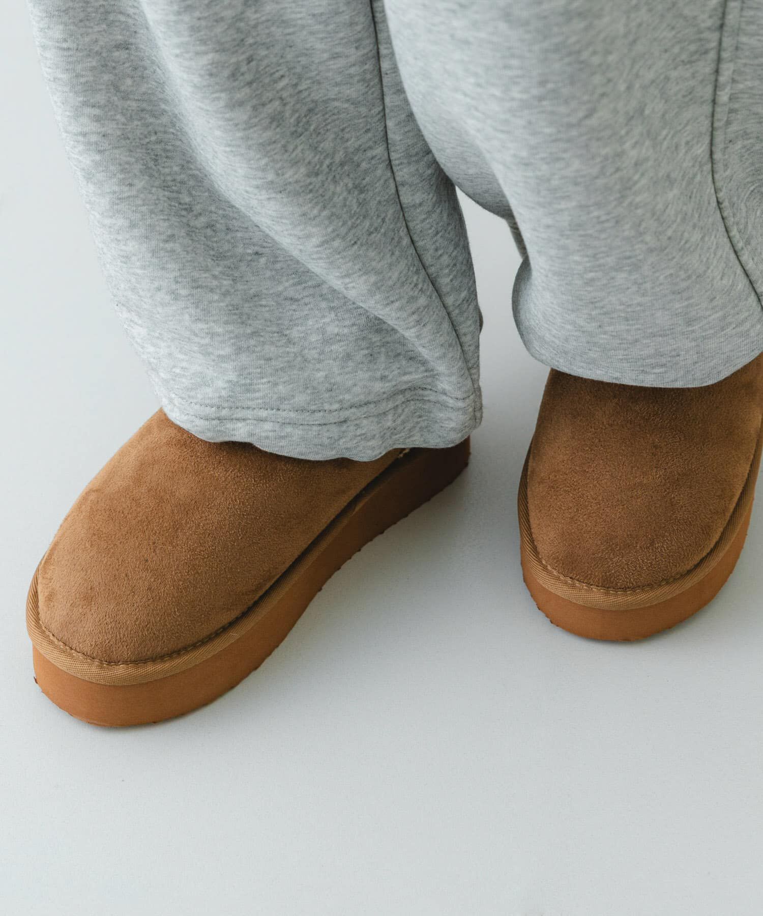 RODE SKO「撥水フラッフィームートンブーツ」|ショートブーツ|