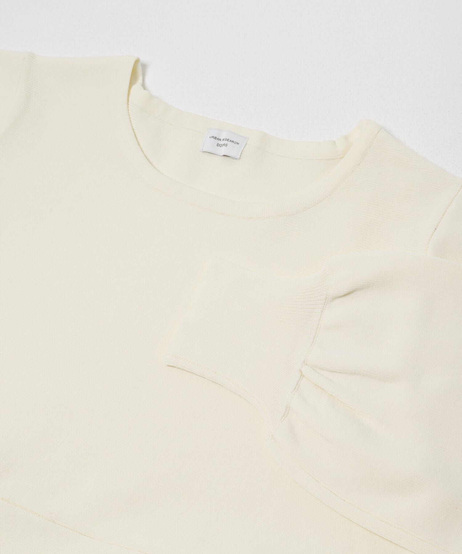 URBAN RESEARCH DOORS「ペプラムKNIT」|ニット・セーター|