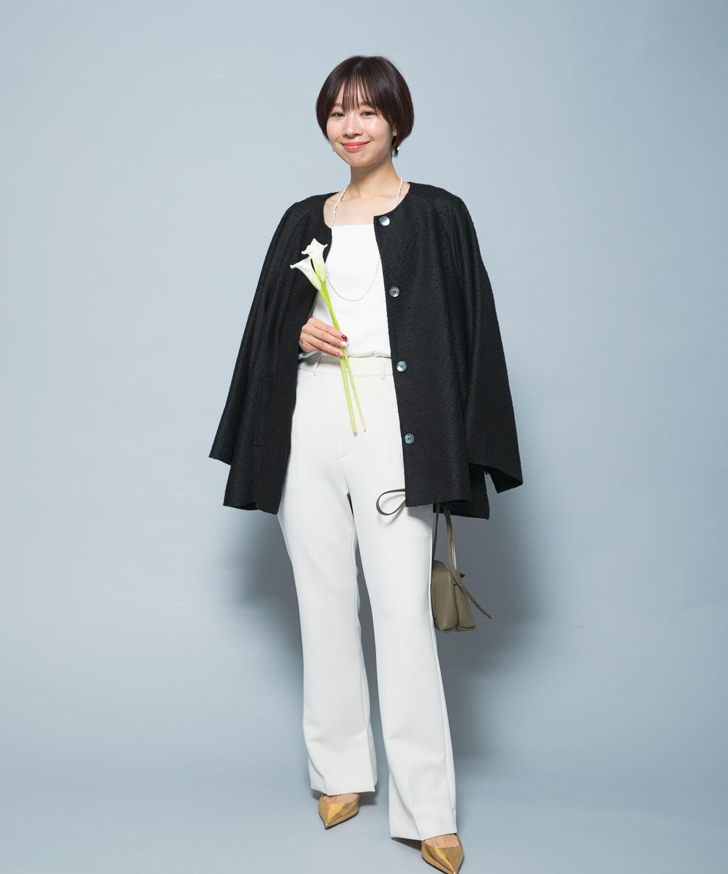 URBAN RESEARCH ROSSO「CHIGNON　ネップツイードコート」|ノーカラーコート|