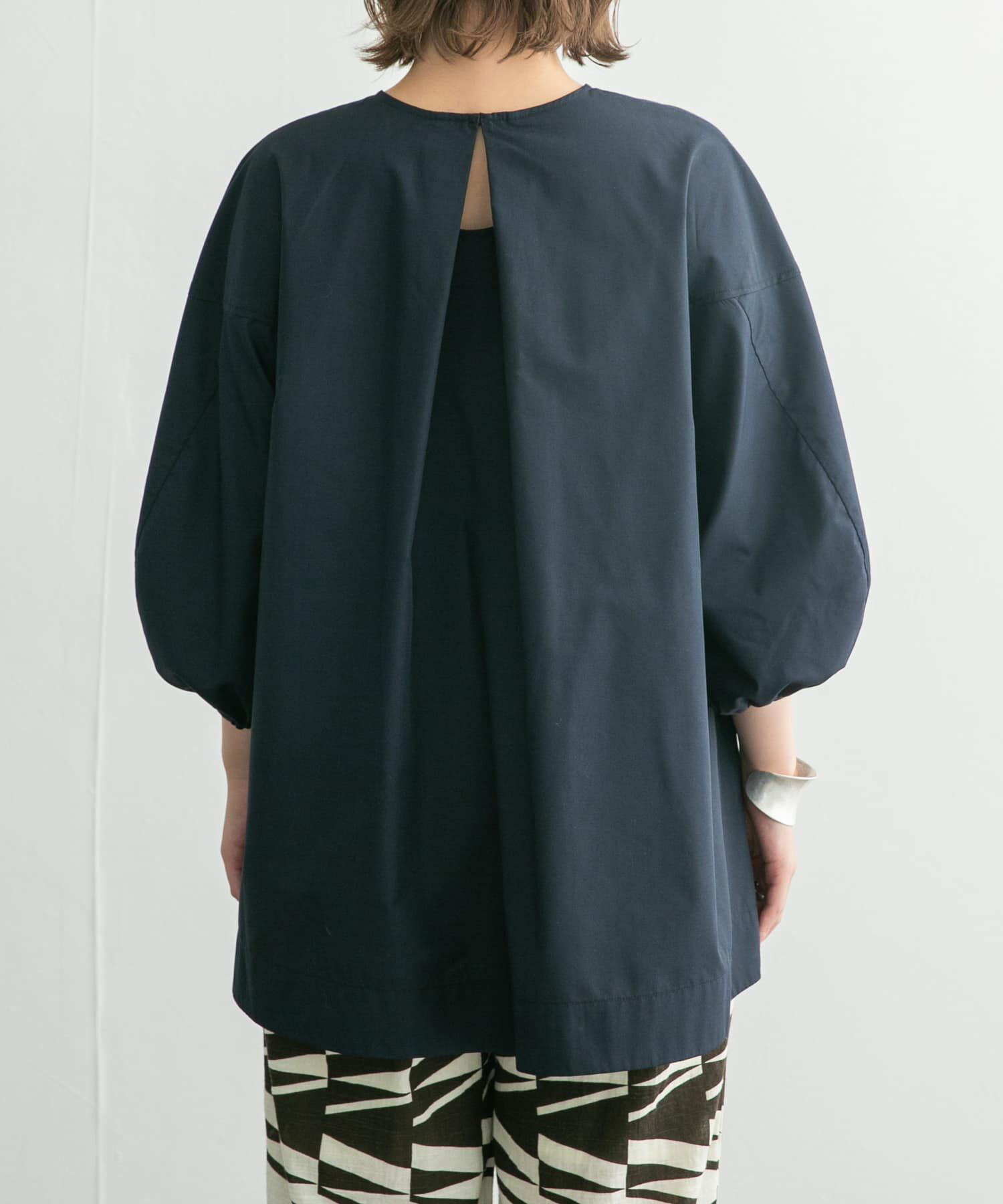  「フロントドロストブラウス」|シャツ・ブラウス|