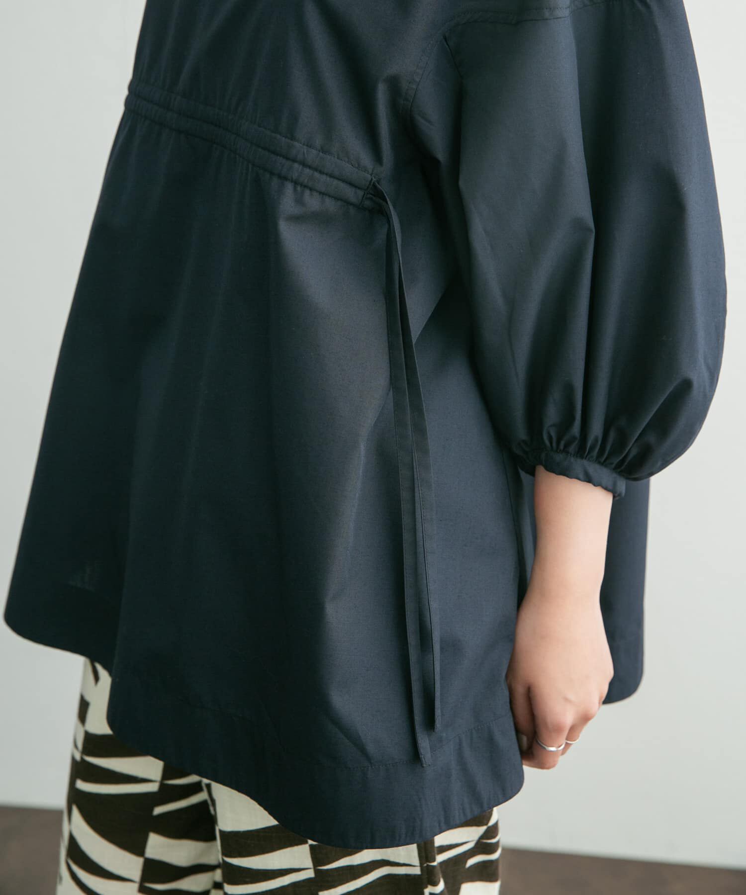  「フロントドロストブラウス」|シャツ・ブラウス|