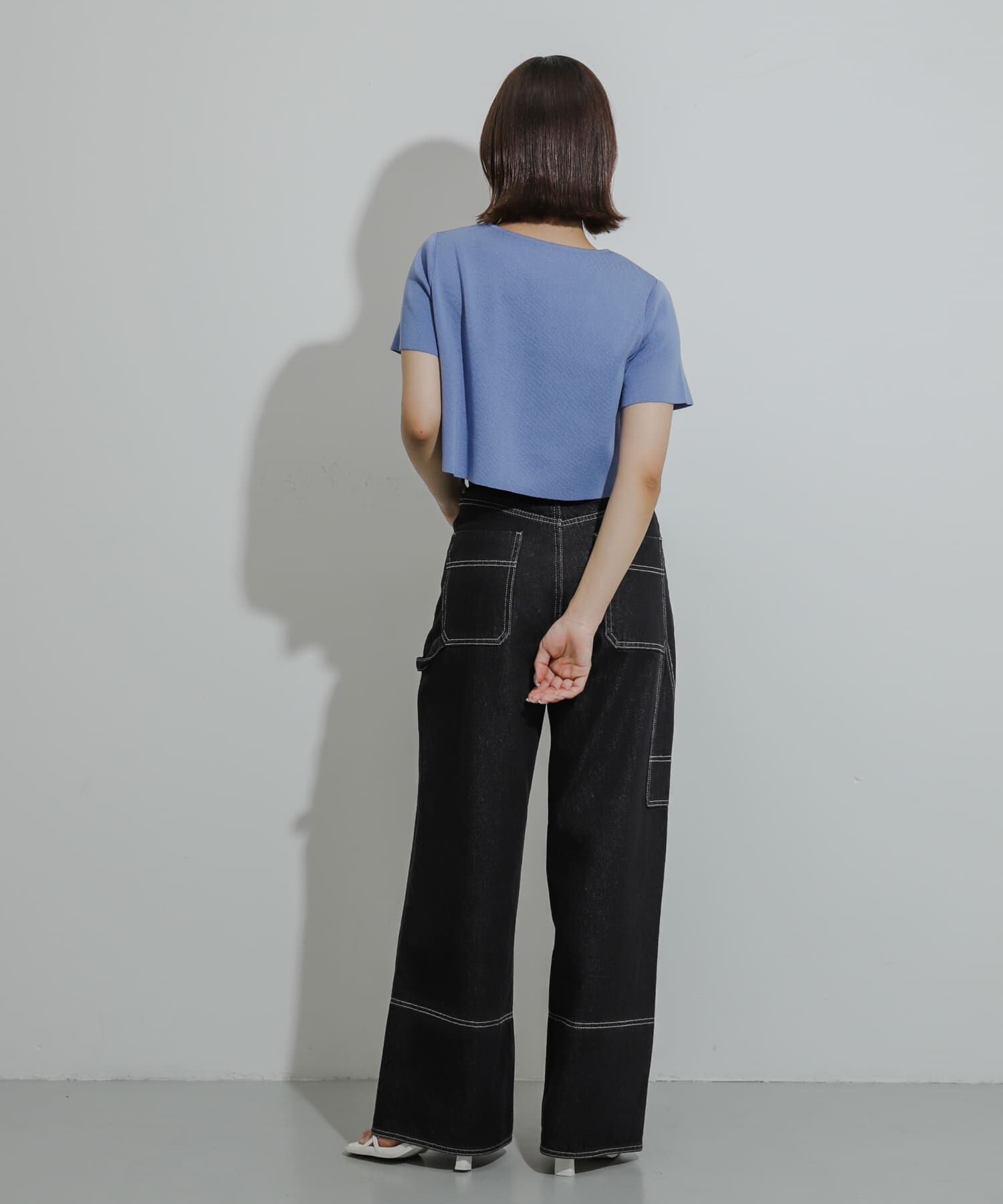 SENSE OF PLACE by URBAN RESEARCH「ハートネックビジューセーター」|ニット・セーター|