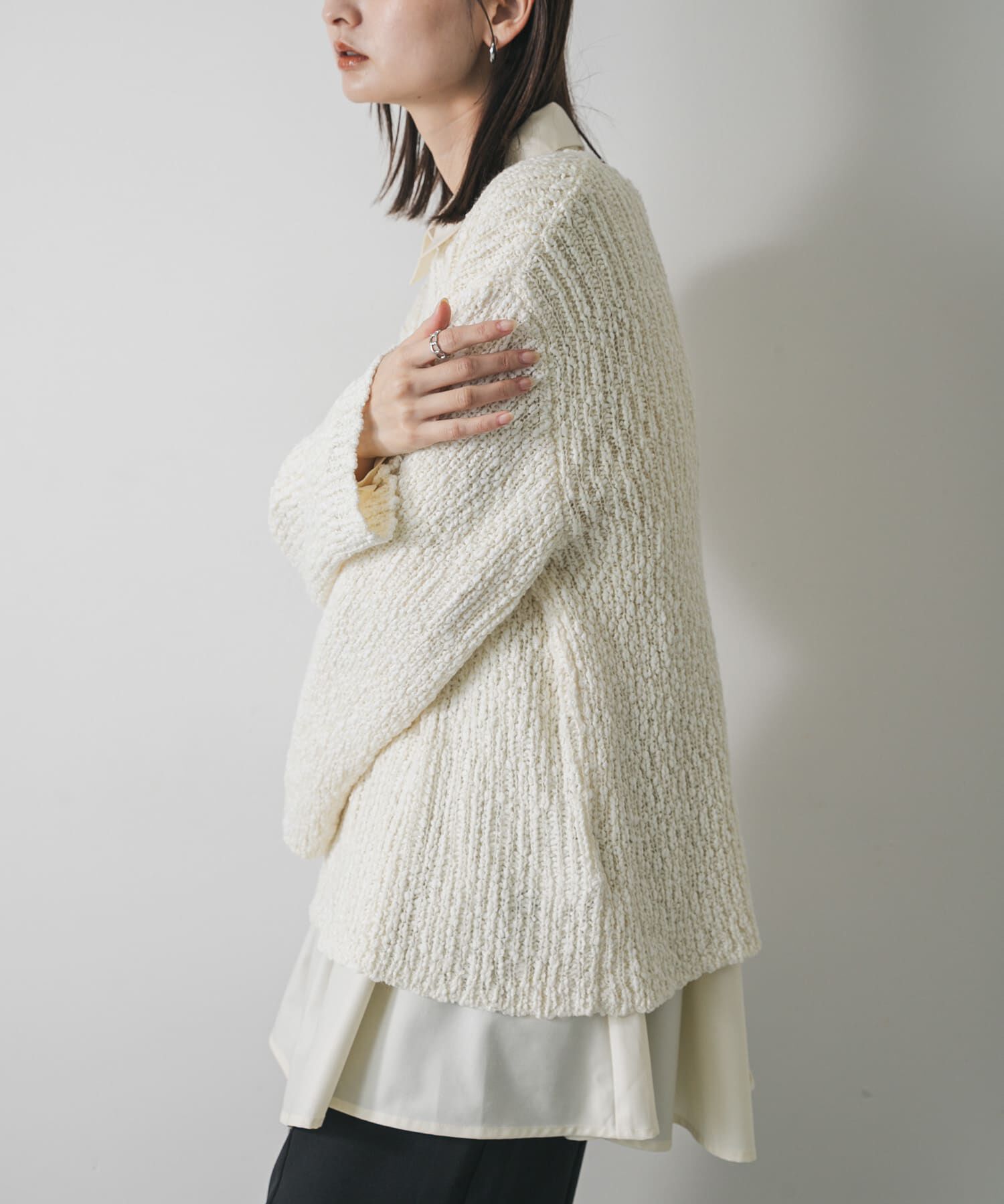 SENSE OF PLACE by URBAN RESEARCH「ポコポコルーズセーター」|ニット・セーター|