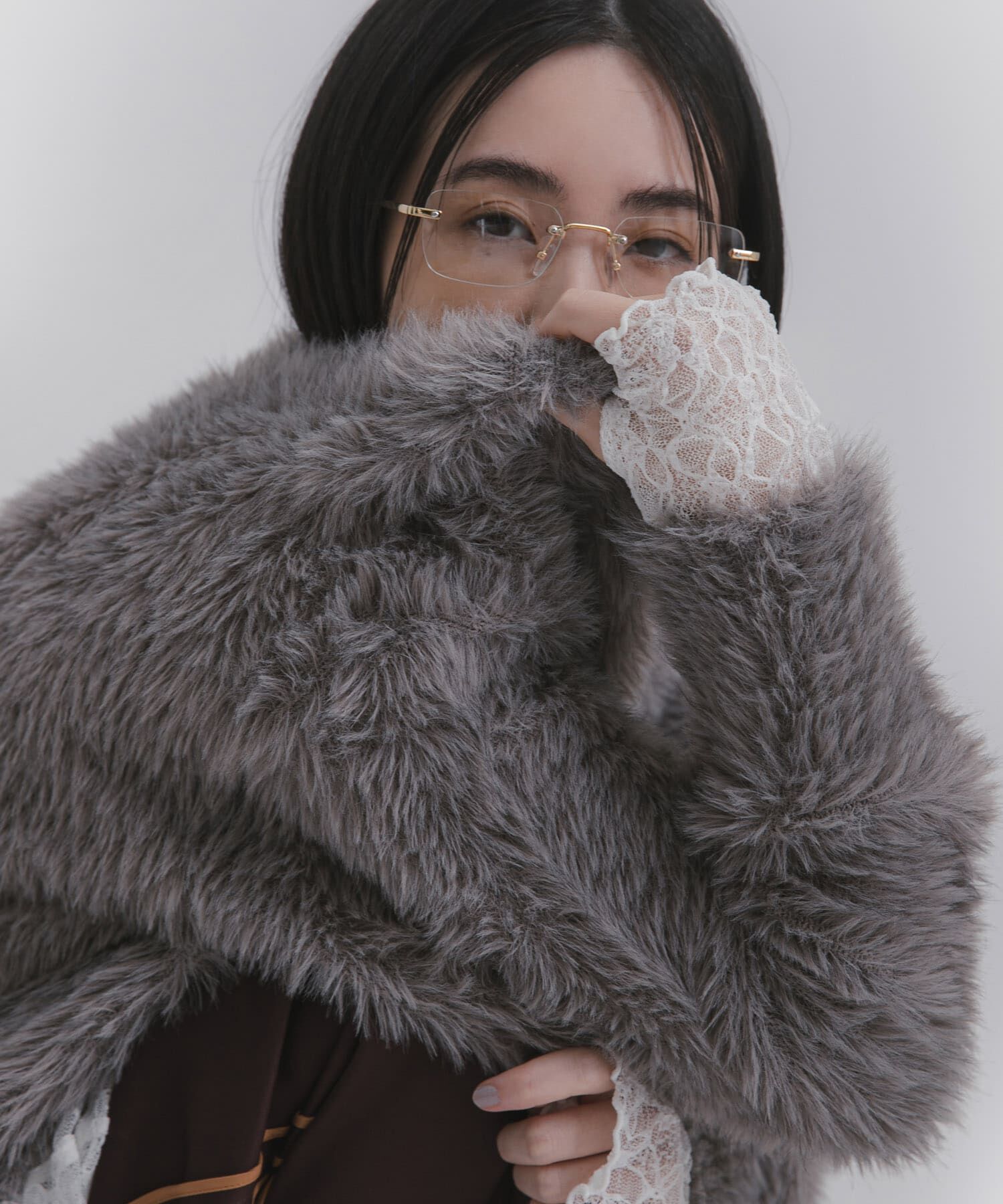 SENSE OF PLACE by URBAN RESEARCH「ミックスシャギーセーター」|ニット・セーター|